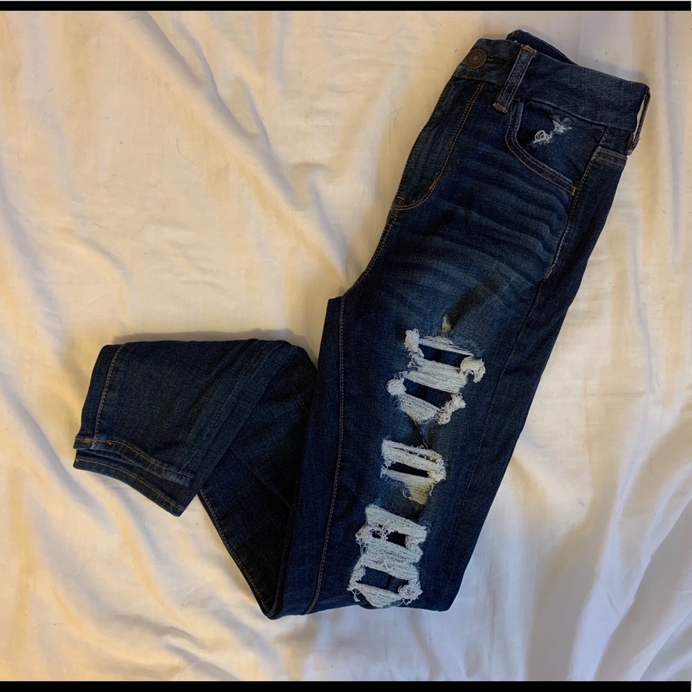 AE Curvy High Rose Jegging